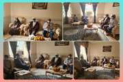 دیدار مدیرکل دامپزشکی و فرمانده پایگاه بسیج امام حسن مجتبی(ع) اداره کل دامپزشکی استان هرمزگان با خانواده طلبه شهید معزز، قاسمی به مناسبت هفته بسیج، صورت پذیرفت.
